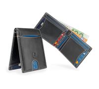 SERASAR Premium Leather Wallet "Clever" for Men with RFID | with Giftbox