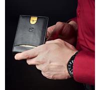SERASAR Premium Leather Wallet "Clever" for Men with RFID | with Giftbox