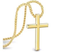 SERASAR Premium Necklace Men [Destiny] | Stainless 316L Surgical Steel | Waterproof | Solid Chain | Secure Clasp | Three Colors | Jewelry Box Included