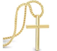 SERASAR Premium Necklace Men [Trust] | Stainless Steel | Sturdy Chain | Secure Closure | Three Colours | Jewellery Box Included