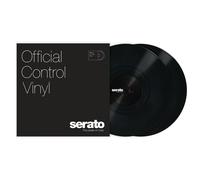Serato - 12in Standard Colours Vinyl BLACK (Pair) - SCV-PS-BLK-OJ