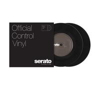 Serato 7" Standard Colours Vinyl BLACK (Pair) For DVS & Scratch Club DJ's