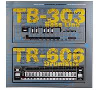 Serato Roland TB-303 Bassline & TR-606 Drumatix 12" Control Vinyl Records (pair)