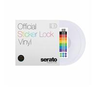 Serato Sticker Lock 12" Control Vinyl Records (clear, pair)