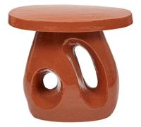 Amé 10 side table Brick red one size