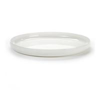 Serax Base plate with high rim white 28 cm