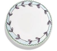 Serax - Blossom Milk Bread Plate - Blue
