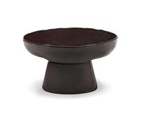 Serax Brown La Mère Irregular Stand Stoneware Serving Plate 31cm