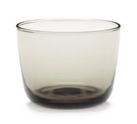 Serax Cena low glass 8.5 cm Smoky grey