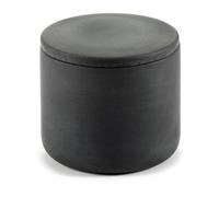 Serax Cose storage jar with lid S low 7 cm Dark grey