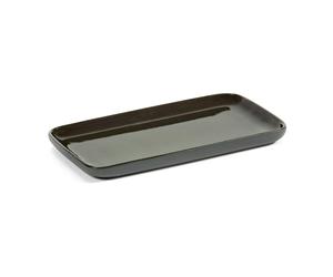 Serax Cose tray rectangular S 9.8x16.2 cm Dark grey
