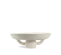 Serax Earth textured plate - White One Size