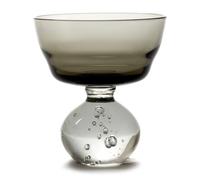Serax Eternal snow stem glass M 9.2 cm Smoky grey