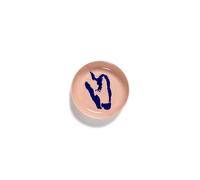 Serax Feast Deep Plate Pink/Pepper Blue