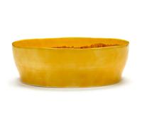 Serax Feast Salad Bowl Yellow/Red Stripes