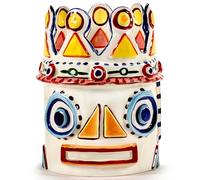 Serax Flower Vase | Sicily by Ottolenghi | Colorful Head Stoneware Home Decor Living Room for Coffee Table, Kitchen Decorations | Modern Entryway Table Decor or for Shelves | Unique Centerpiece Vases