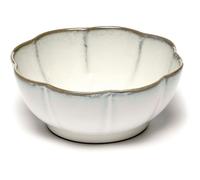 Serax - Inku Bowl Ribbed, White - White