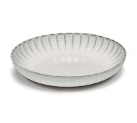 Serax - Inku Deep Plate Medium, White - White