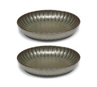 Serax Inku high plate L Ø23 cm 2-pack Green