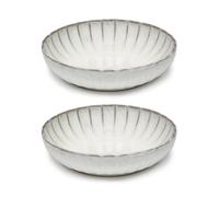 Serax Inku high plate XS Ø16 cm 2-pack White