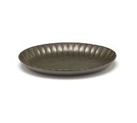 Serax Inku oval serving bowl M 15.4x22 cm Green