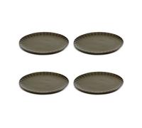 Serax Inku plate M Ø21 cm 4-pack Green