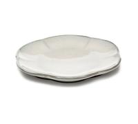 Serax Inku ridged plate M 13.9 cm White