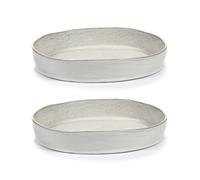 Serax La Mère deep plate M Ø23 cm 2-pack Off white