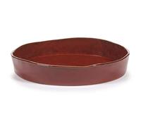 Serax - La Mère Deep Plate Medium, Venetian Red - Venetian Red