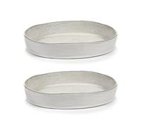 Serax La Mère deep plate S Ø20 cm 2-pack Off white