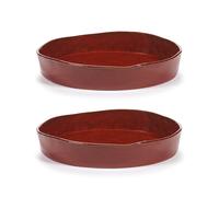 Serax La Mère deep plate S Ø20 cm 2-pack Venetian red