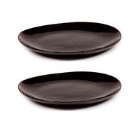 Serax La Mère plate M Ø20 cm 2-pack Dark brown