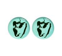 Serax Ottolenghi Feast plate L Ø26,5 cm 2-pack Azure-pepper green