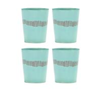 Serax Ottolenghi Feast tea cup 33 cl 4-pack Azure stripes-red