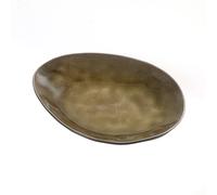 Serax Pure oval plate small green