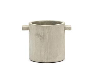 Serax Rond flower pot Ø15 cm nature