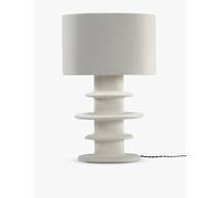 Serax Serax Geometrical Earth Paper-Mache Table Lamp White