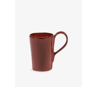 Serax Serax La Mère Curved-Handle Glazed Stoneware Mug 11.5cm Red