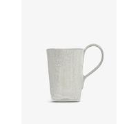 Serax Serax La Mère Curved-Handle Glazed Stoneware Mug 11.5cm White