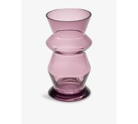 Serax Serax Marie-Ann Transparent Glass Vase Purple S