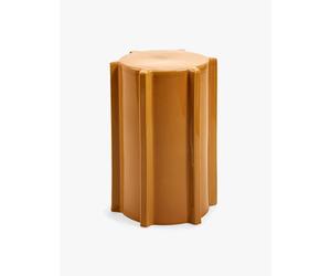 Serax Serax Marie Michielssen Pawn Geometric Stoneware Side Table 45.4cm Ocher