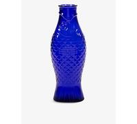 Serax Serax Paola Navone Fish & Fish Glass Bottle 1L Dark Blue