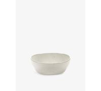 Serax Serax Uncharted Out Of Lines Stoneware Bowl White