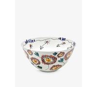 Serax Serax x Marni Anemone Milk Floral-Motif Bone-China Serving Bowl 25cm L