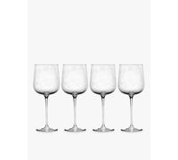 Serax Serax x Marni Midnight Flowers Red Wine Glasses Set Of Four Transparent