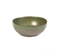 Serax Surface breakfast bowl 13 cm grey-camogreen