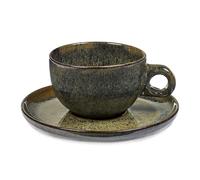 Serax Surface cappuccino cup with saucer 23 cl indi grey