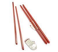 Serax Table Nomade chop sticks with holder 6 pieces red