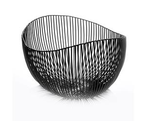 Serax Tale oval bowl black