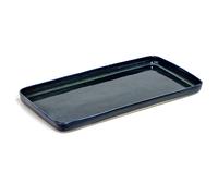 Serax Terres de Rêves plate 18x37 cm dark blue